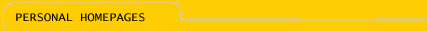 Personal Homepages Personal Homepages